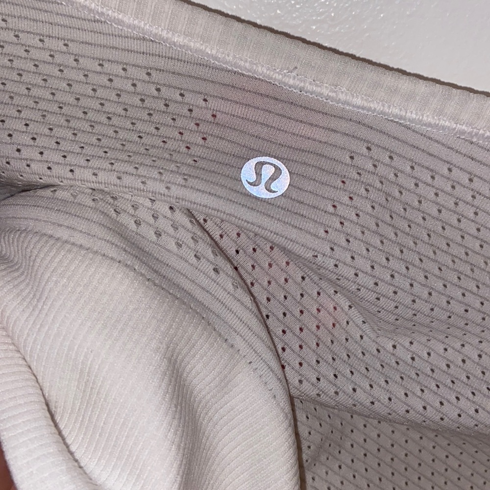 Lululemon White breathable long sleeve